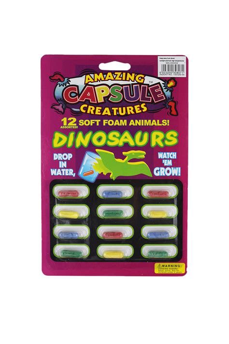 Witchcraft expand capsules dinosaurs